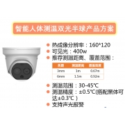海康人体测温双光半球产品方案
